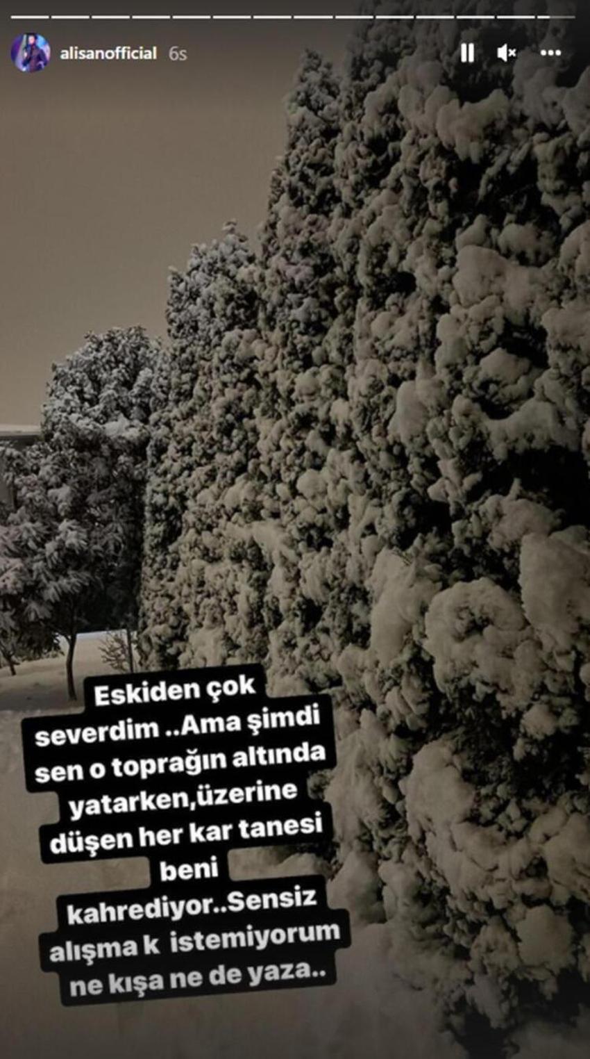 Kardeşini kaybeden Alişan'ın acısı dinmiyor! 'Çok özledim seni'