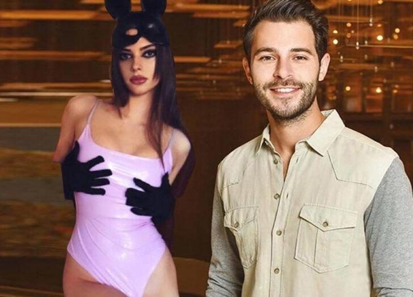Derin Talu göğüs dekolteli ipli bluz giydi,sosyal medya ikiye bölündü!
