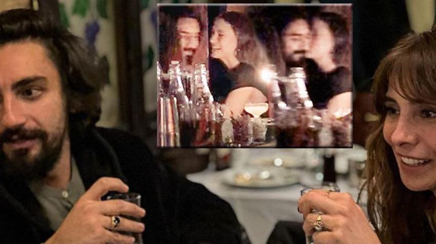 Nur Fettahoğlu ve Umut Evirgen'den samimi poz! Serenay Sarıkaya ile sarmaş dolaş görüntülenmişti...