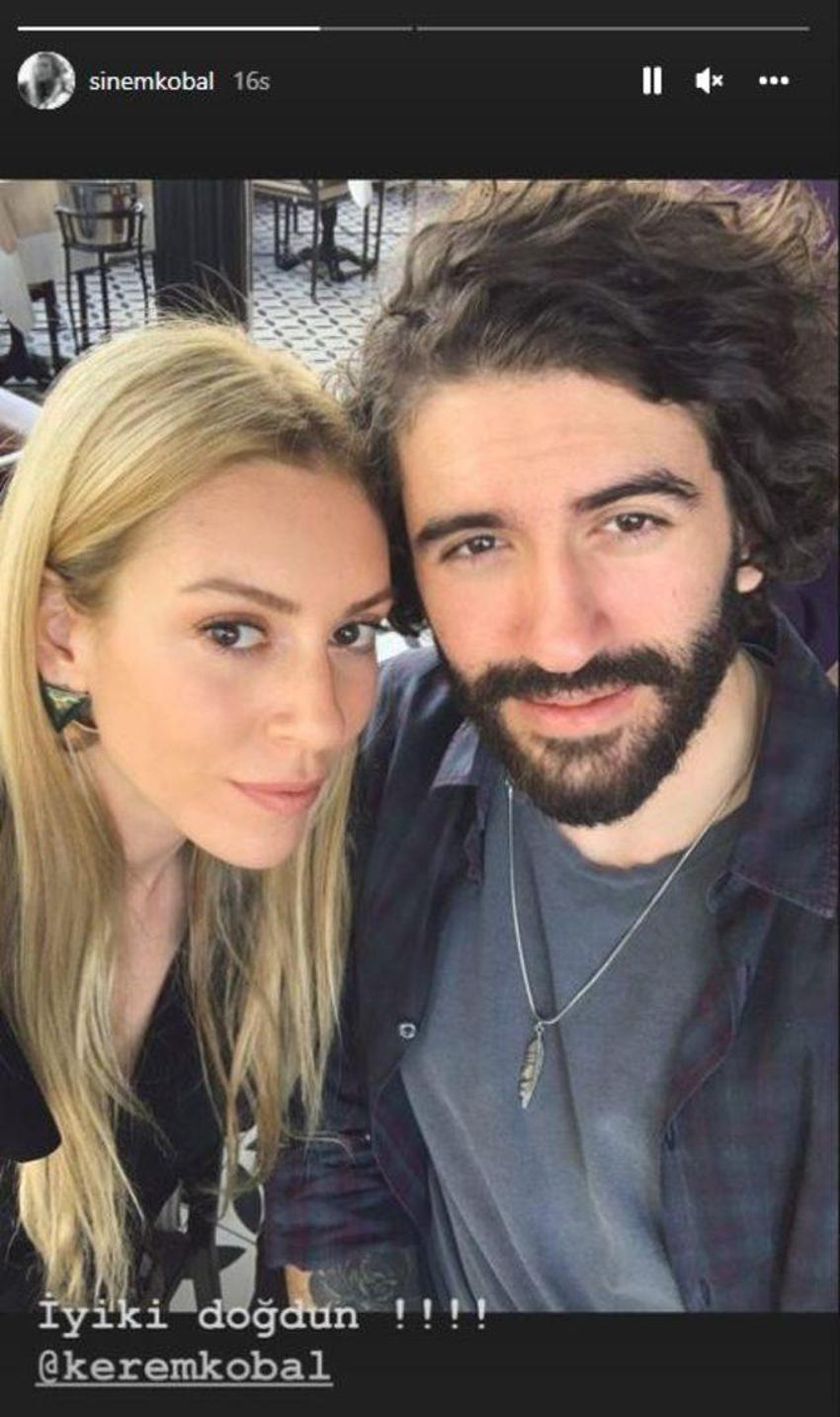 Selena dizisinde rol almış! Sinem Kobal kardeşi Kerem Kobal'ı paylaştı! 