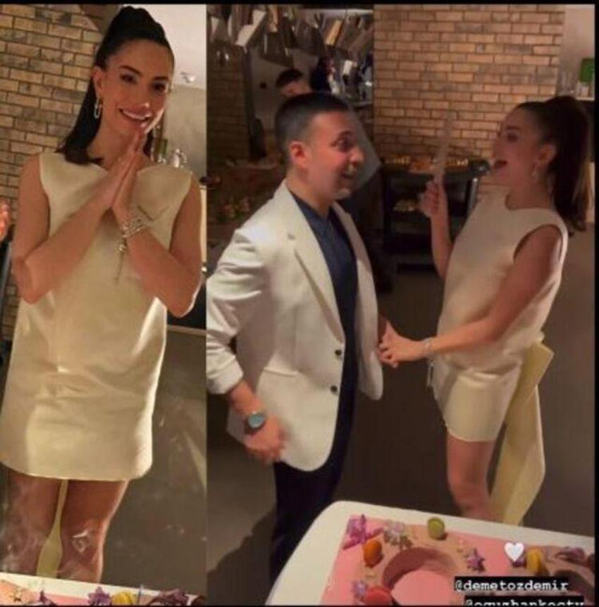 Demet Özdemir'in elbisesinin fiyatı dudak uçuklattı! 