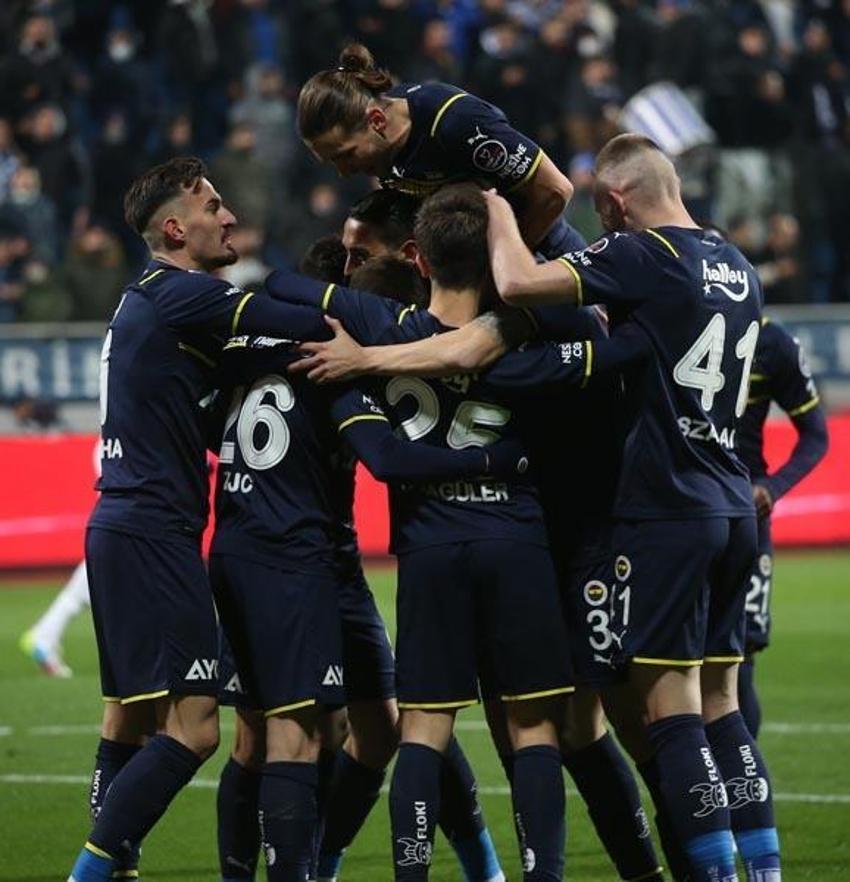 Önce yeni transfer TFF'ye bildirildi sonra Fenerbahçe Kasımpaşa'yı son dakika golüyle yendi