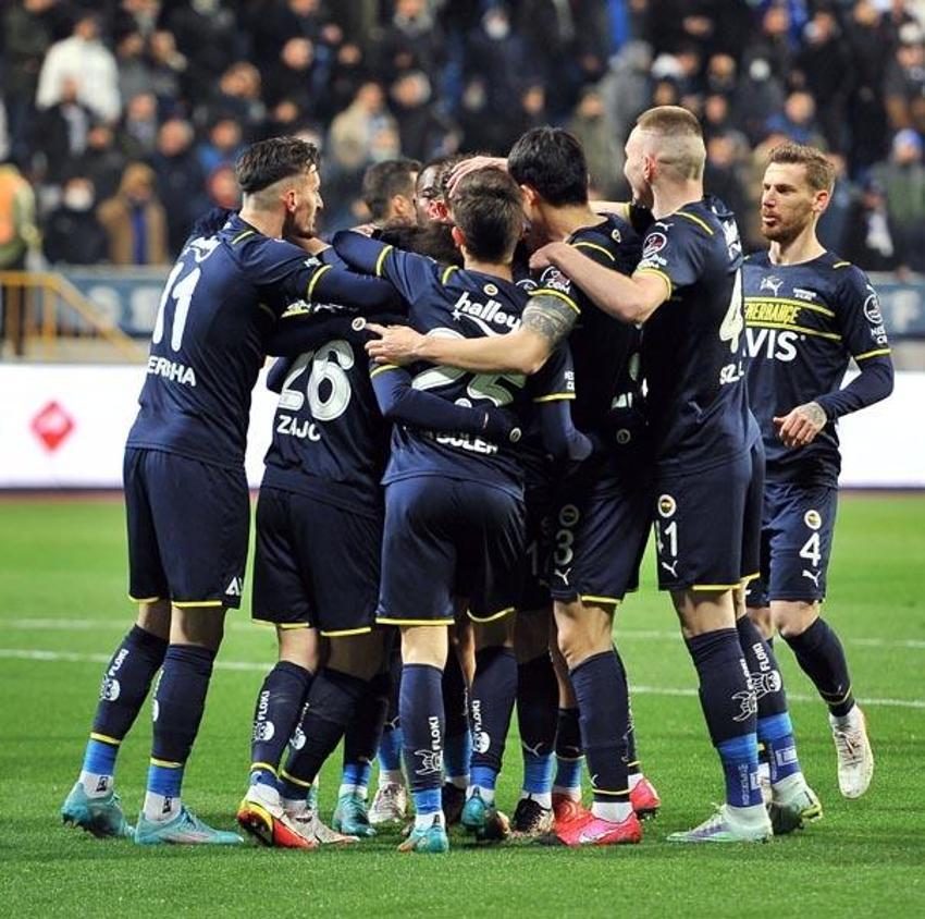 Önce yeni transfer TFF'ye bildirildi sonra Fenerbahçe Kasımpaşa'yı son dakika golüyle yendi