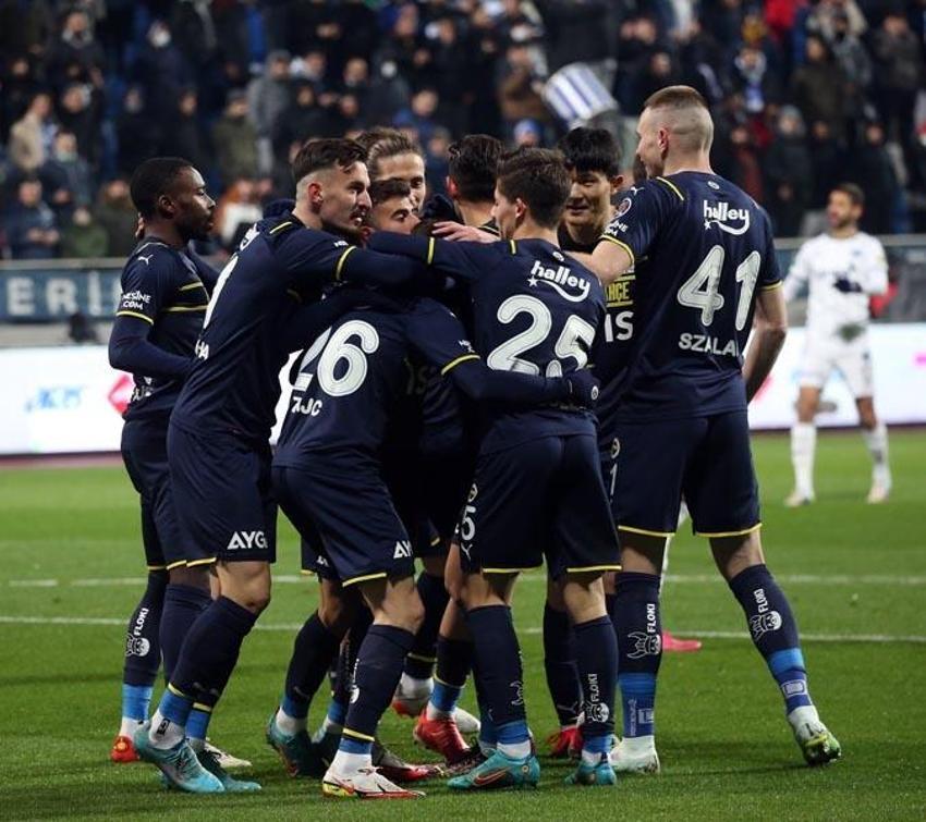 Önce yeni transfer TFF'ye bildirildi sonra Fenerbahçe Kasımpaşa'yı son dakika golüyle yendi