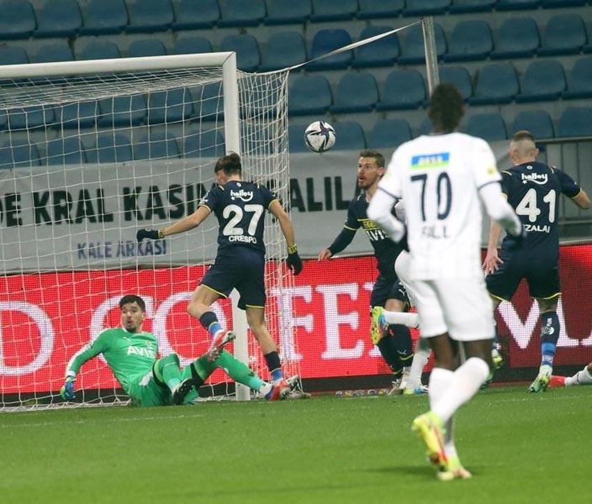 Önce yeni transfer TFF'ye bildirildi sonra Fenerbahçe Kasımpaşa'yı son dakika golüyle yendi