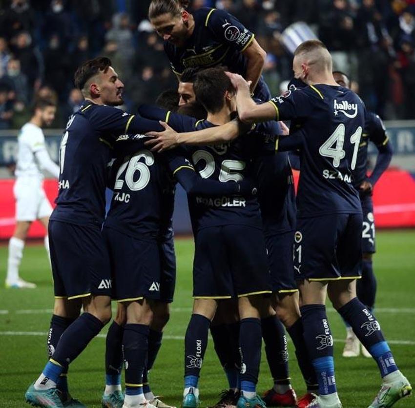 Önce yeni transfer TFF'ye bildirildi sonra Fenerbahçe Kasımpaşa'yı son dakika golüyle yendi