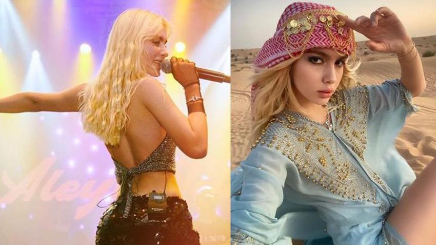 Aleyna Tilki yine tepkileri çekti! 'Sen iyice zıvanadan çıktın'
