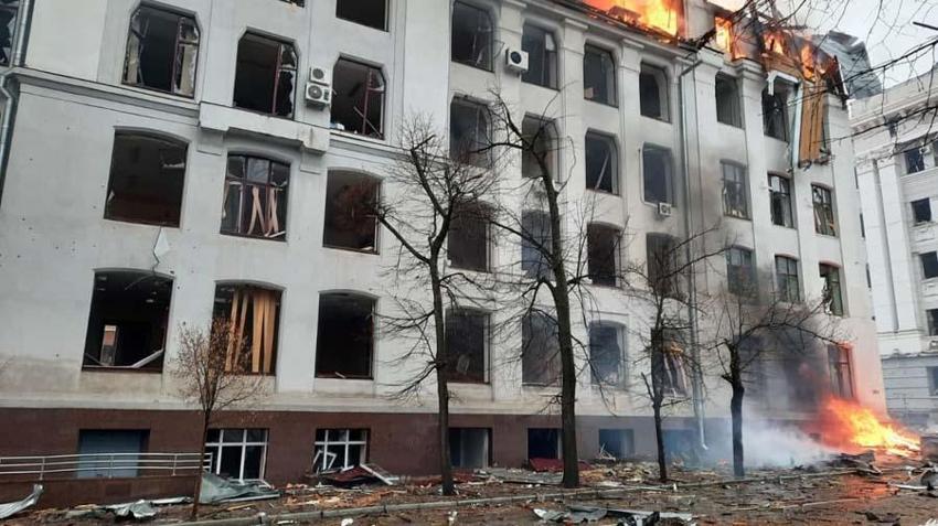 Rusya - Ukrayna savaşında kritik gelişme! İşte uluslararası ajansların bölgeden geçtiği fotoğraflar...