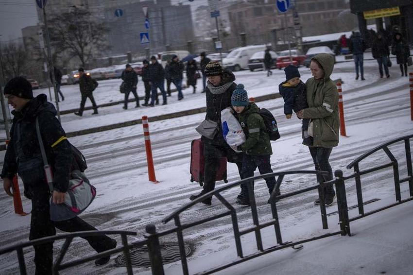 Rusya - Ukrayna savaşında kritik gelişme! İşte uluslararası ajansların bölgeden geçtiği fotoğraflar...