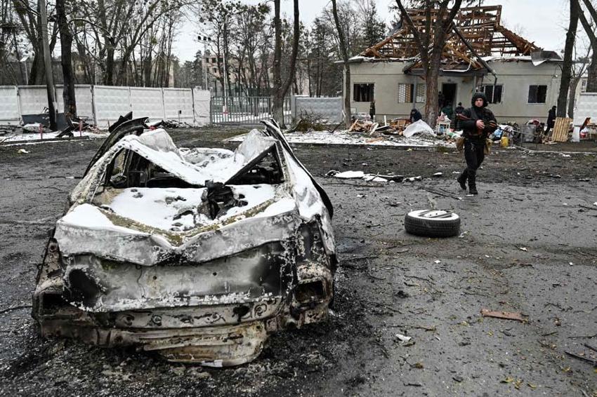 Rusya - Ukrayna savaşında kritik gelişme! İşte uluslararası ajansların bölgeden geçtiği fotoğraflar...
