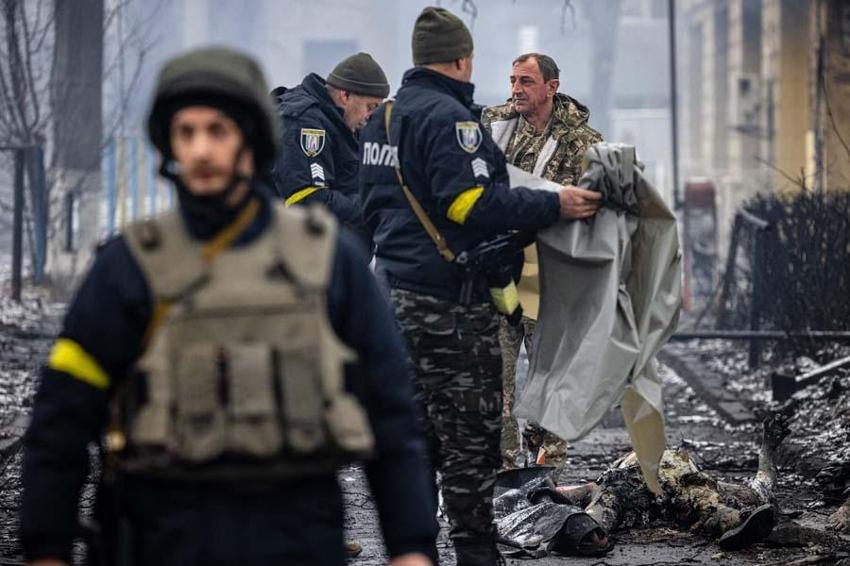 Rusya - Ukrayna savaşında kritik gelişme! İşte uluslararası ajansların bölgeden geçtiği fotoğraflar...
