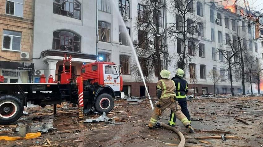 Rusya - Ukrayna savaşında kritik gelişme! İşte uluslararası ajansların bölgeden geçtiği fotoğraflar...