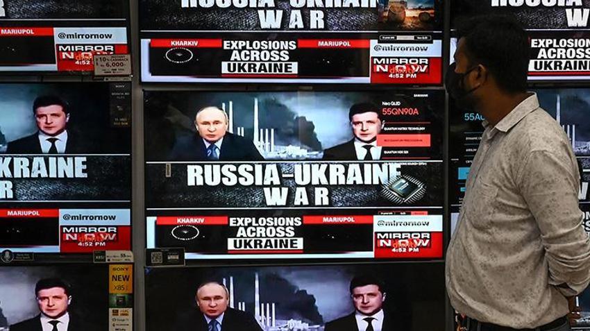 Rus televizyonu bunu gerçekten yaptı! 'Sayın seyirciler, Ukraynalılar kendi şehirlerine saldırı gerçekleştiriyor'