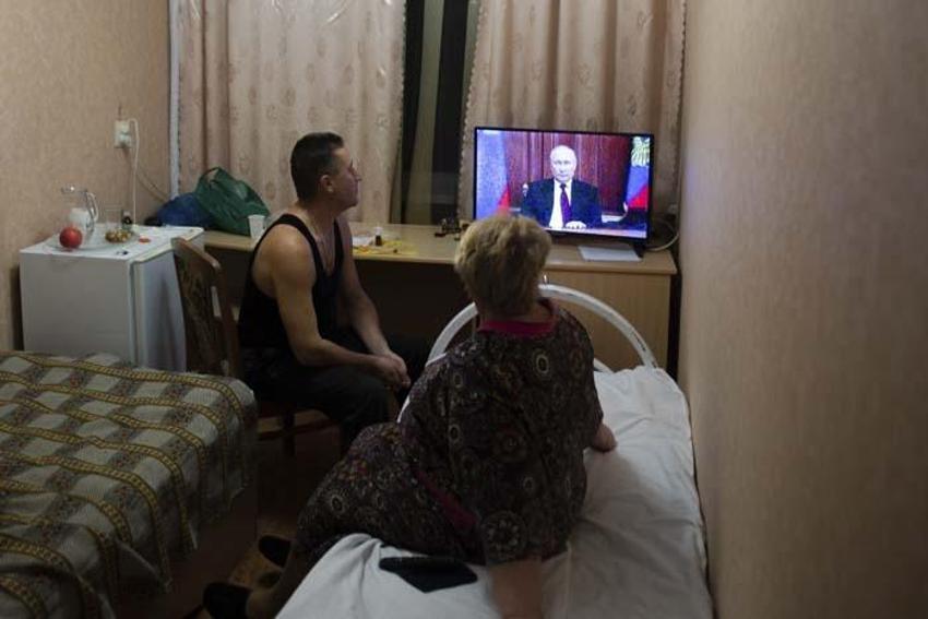 Rus televizyonu bunu gerçekten yaptı! 'Sayın seyirciler, Ukraynalılar kendi şehirlerine saldırı gerçekleştiriyor'