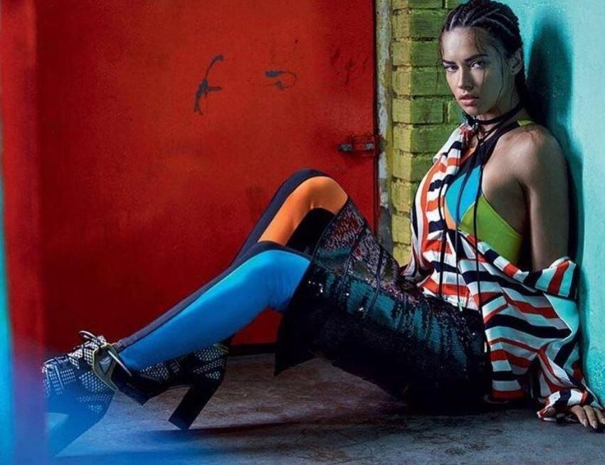Adriana Lima ilk kez poz verdi, bebek göründü!