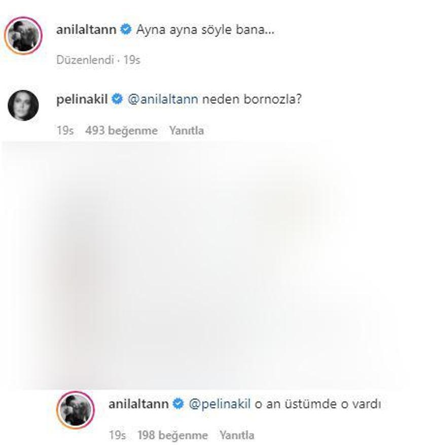 Pelin Akil, kocası Anıl Altan'ın bornozlu paylaşımına kayıtsız kalamadı!