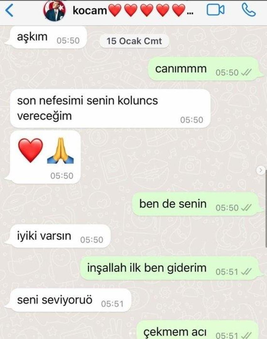 Ece Erken, Şafak Mahmutyazıcıoğlu'nun kendisine attığı son mesajları paylaştı!