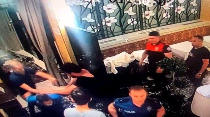 Oyuncu Ayşegül Çınar ile sevgilisi polisle tartıştı, silahını almaya çalıştı!