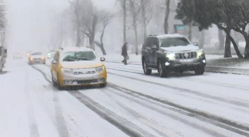 İstanbul beyaza büründü! 