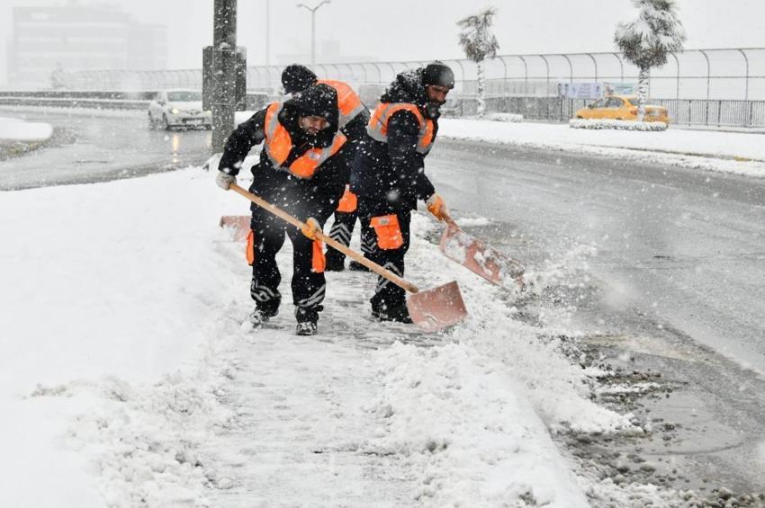 İstanbul beyaza büründü! 