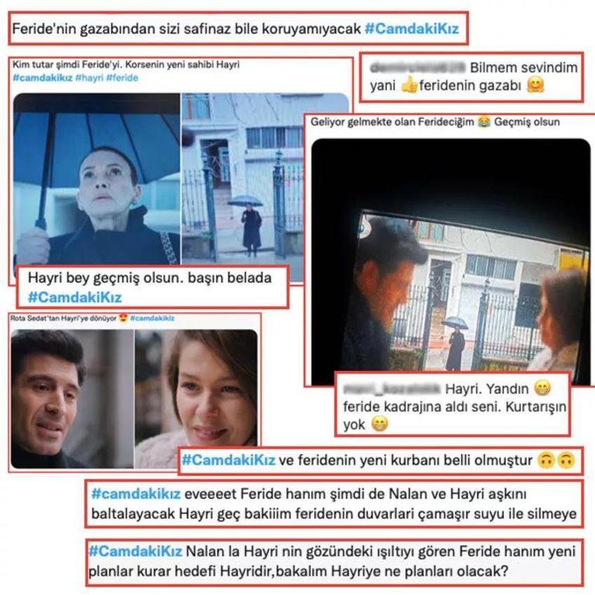 Camdaki Kız'da Nalan ve Hayri, Feride'ye yakalandı, sosyal medya sallandı!