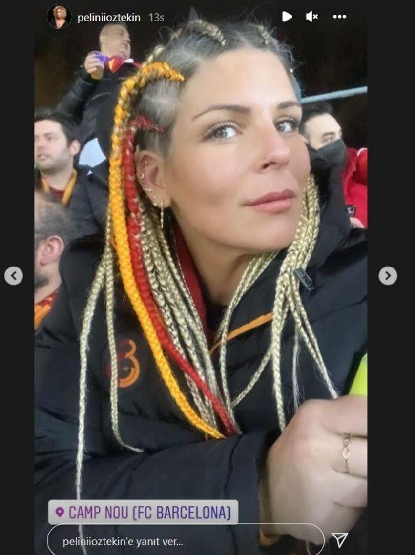 Pelin Öztekin, sosyal medyada gündem oldu! Galatasaray için İspanya'da...