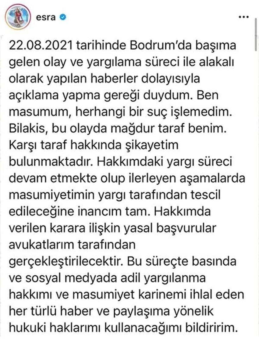 Cicişler Esra Ersoy neden hapis cezası aldı?