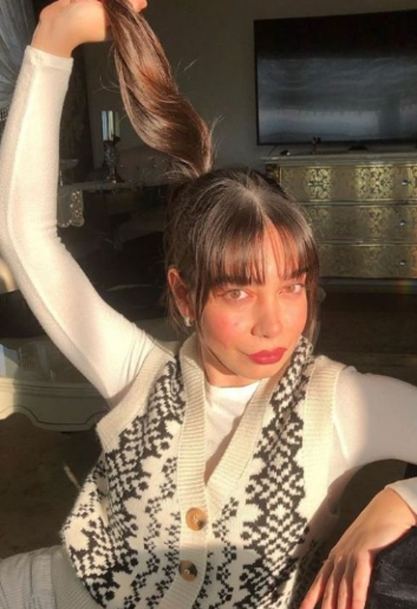 Alemin Kıralı'nın Oben’i Birsu Demir'in kar pozları ile adından söz ettirdi!