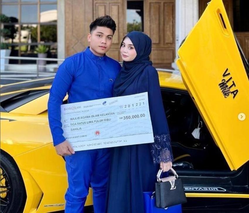 Lamborghini hediye eden hamile kadın sosyal medyada olay oldu...