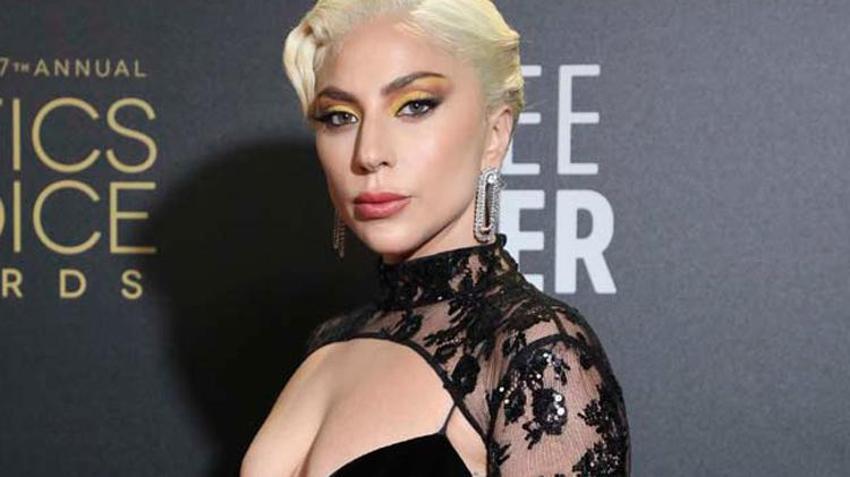Lady Gaga seçtiği elbiseyle geceye damga vurdu!