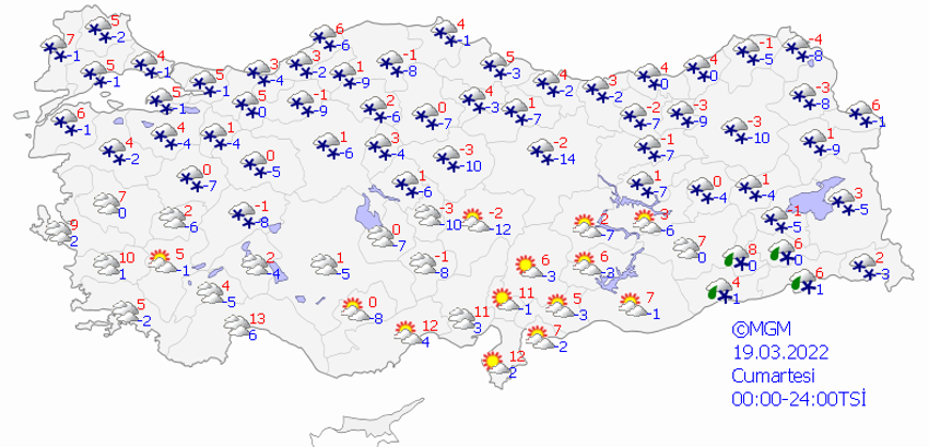 Kuvvetli kar yağışı yeniden başlıyor! Günlerce sürecek, sert soğuklar geliyor! Meteoroloji son dakika duyurdu...
