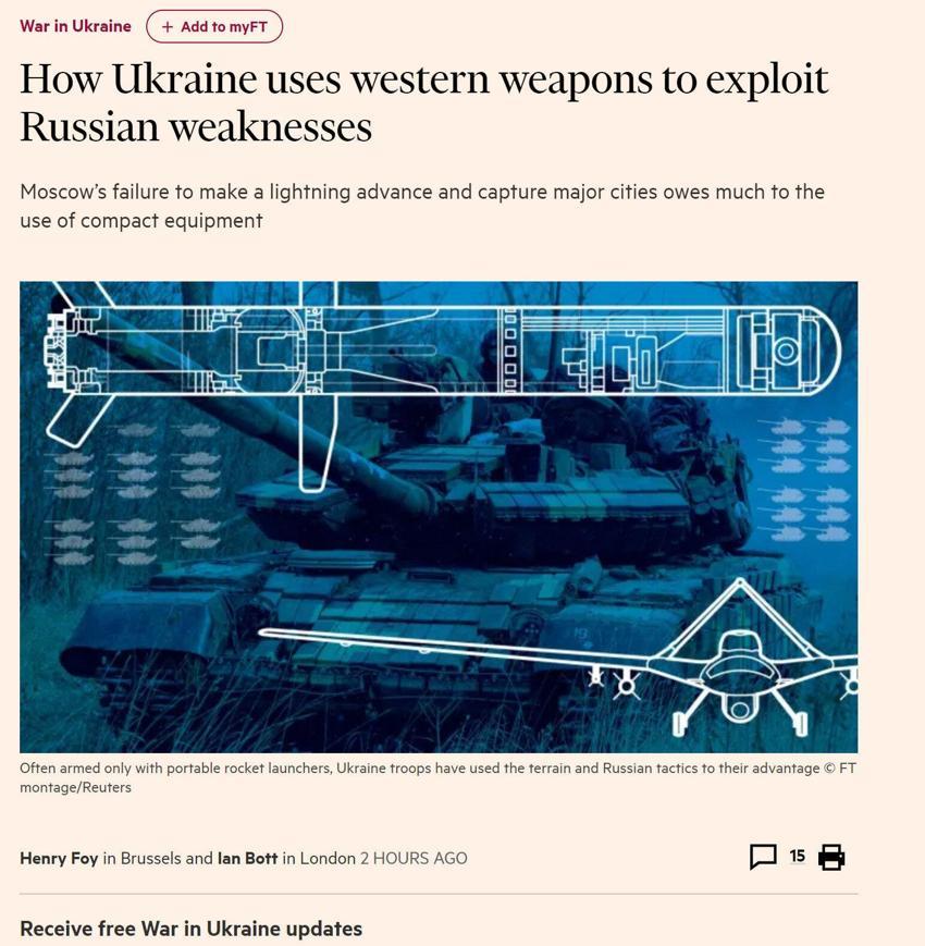 Bayraktar TB2 Rusya-Ukrayna savaşında Moskova'nın hızını kesti! Financial Times okuyucularına satır satır anlattı...