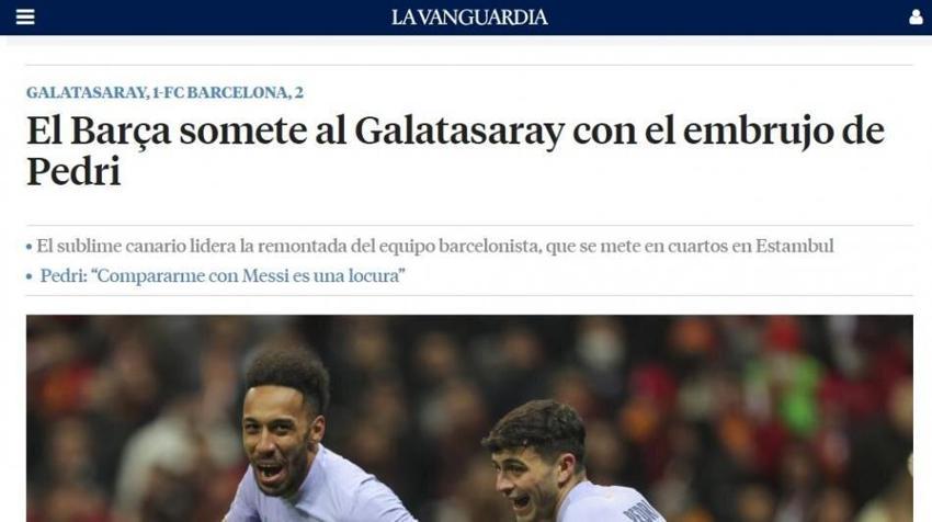 Marcao, Aubameyang, Pedri tamam ama Avrupa basını en fazla onu konuşuyor 'Cehennem...'