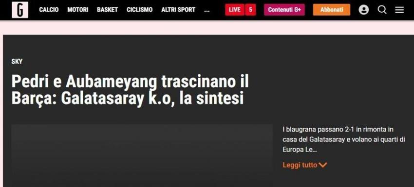 Marcao, Aubameyang, Pedri tamam ama Avrupa basını en fazla onu konuşuyor 'Cehennem...'