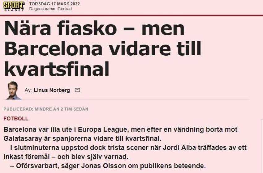 Marcao, Aubameyang, Pedri tamam ama Avrupa basını en fazla onu konuşuyor 'Cehennem...'