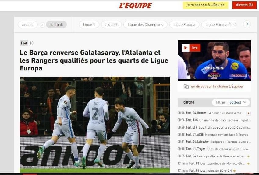 Marcao, Aubameyang, Pedri tamam ama Avrupa basını en fazla onu konuşuyor 'Cehennem...'