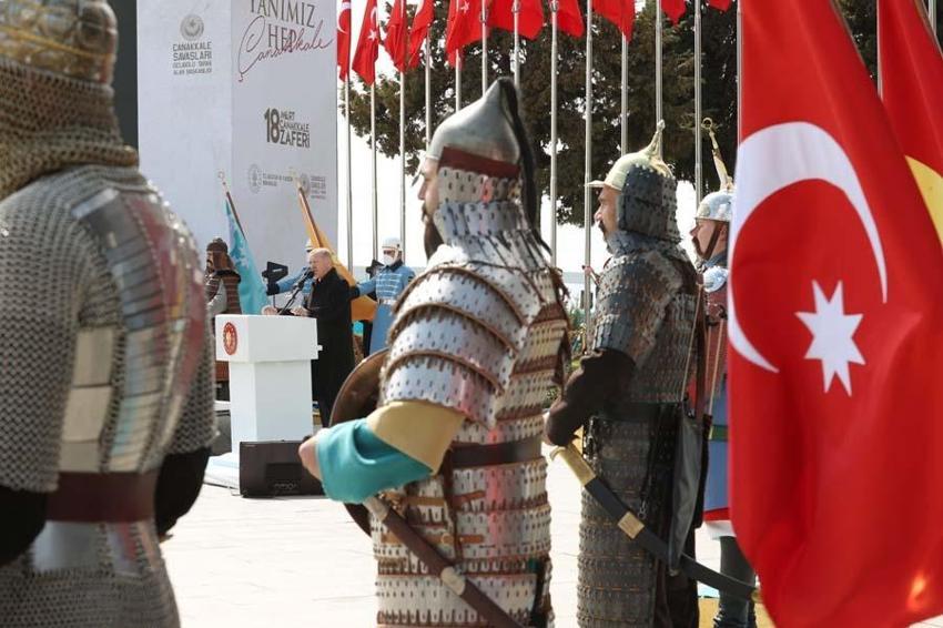 Çanakkale'de tarihi gün! Cumhurbaşkanı Erdoğan: 107 sene önce burada tarihin akışı değişmiştir