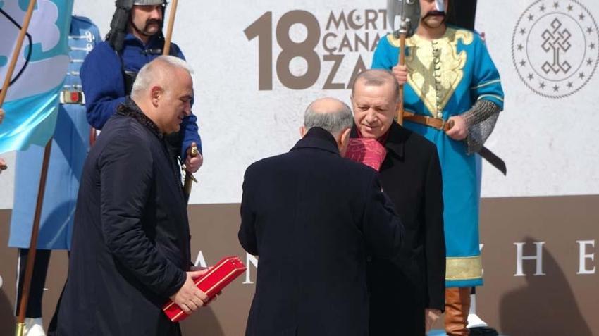 Çanakkale'de tarihi gün! Cumhurbaşkanı Erdoğan: 107 sene önce burada tarihin akışı değişmiştir