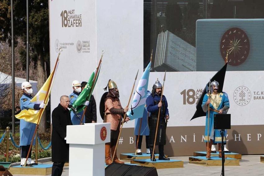 Çanakkale'de tarihi gün! Cumhurbaşkanı Erdoğan: 107 sene önce burada tarihin akışı değişmiştir