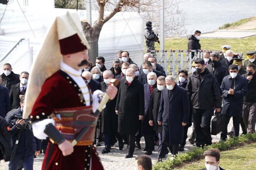 Çanakkale'de tarihi gün! Cumhurbaşkanı Erdoğan: 107 sene önce burada tarihin akışı değişmiştir
