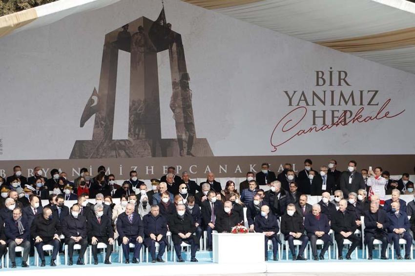 Çanakkale'de tarihi gün! Cumhurbaşkanı Erdoğan: 107 sene önce burada tarihin akışı değişmiştir