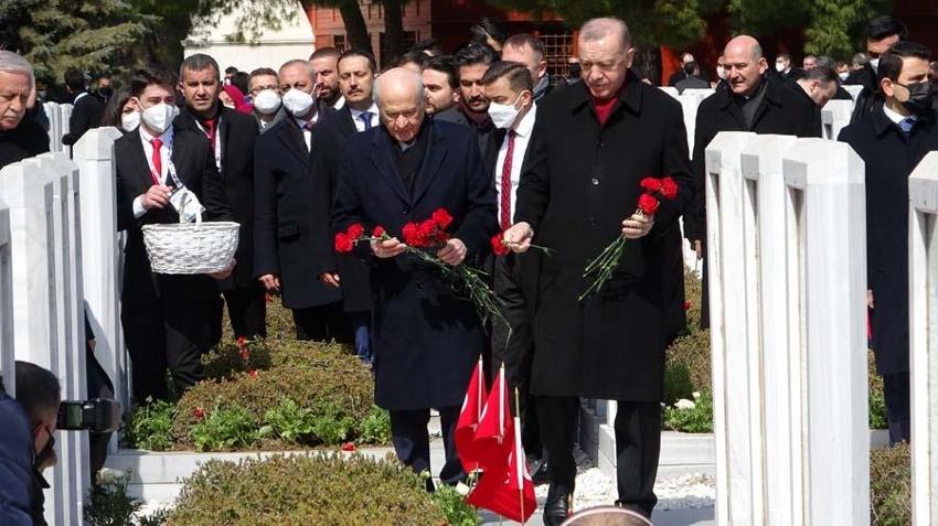Çanakkale'de tarihi gün! Cumhurbaşkanı Erdoğan: 107 sene önce burada tarihin akışı değişmiştir