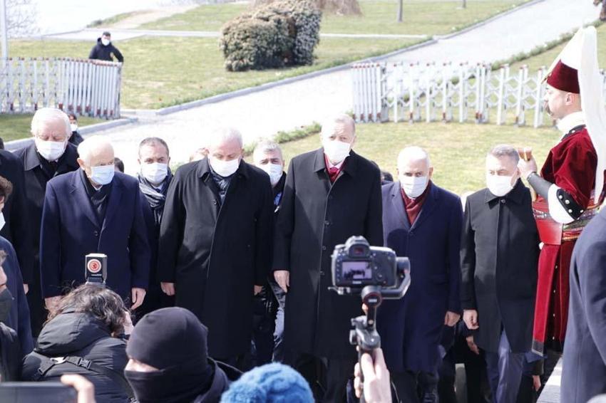 Çanakkale'de tarihi gün! Cumhurbaşkanı Erdoğan: 107 sene önce burada tarihin akışı değişmiştir