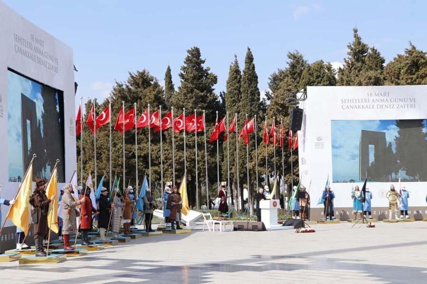 Çanakkale'de tarihi gün! Cumhurbaşkanı Erdoğan: 107 sene önce burada tarihin akışı değişmiştir