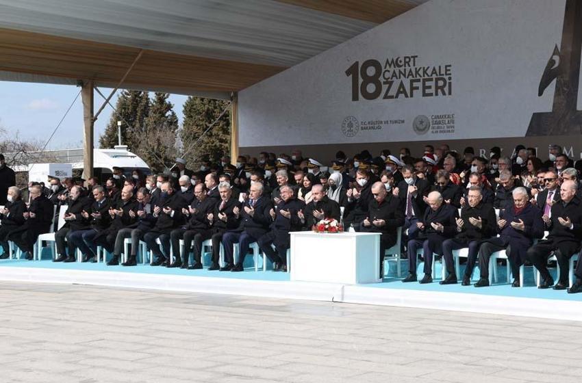 Çanakkale'de tarihi gün! Cumhurbaşkanı Erdoğan: 107 sene önce burada tarihin akışı değişmiştir