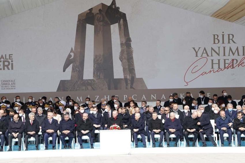 Çanakkale'de tarihi gün! Cumhurbaşkanı Erdoğan: 107 sene önce burada tarihin akışı değişmiştir