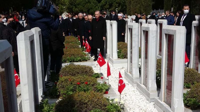 Çanakkale'de tarihi gün! Cumhurbaşkanı Erdoğan: 107 sene önce burada tarihin akışı değişmiştir