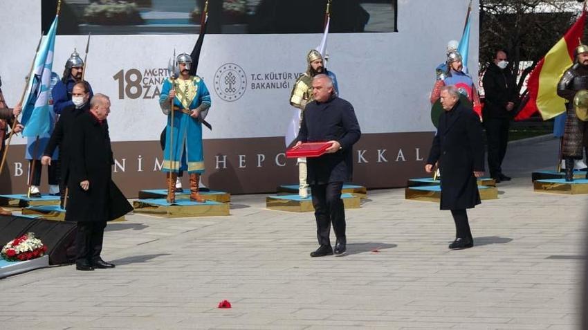 Çanakkale'de tarihi gün! Cumhurbaşkanı Erdoğan: 107 sene önce burada tarihin akışı değişmiştir