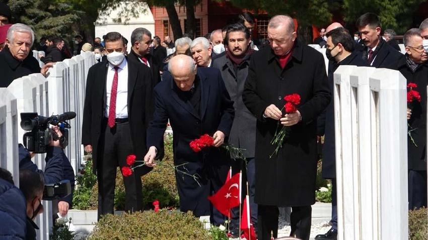 Çanakkale'de tarihi gün! Cumhurbaşkanı Erdoğan: 107 sene önce burada tarihin akışı değişmiştir