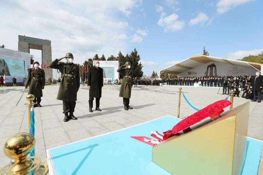 Çanakkale'de tarihi gün! Cumhurbaşkanı Erdoğan: 107 sene önce burada tarihin akışı değişmiştir